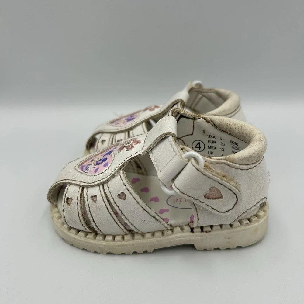 Vintage‎ Disney Minnie Mouse Sandals Size 4 Toddler Girl Rare